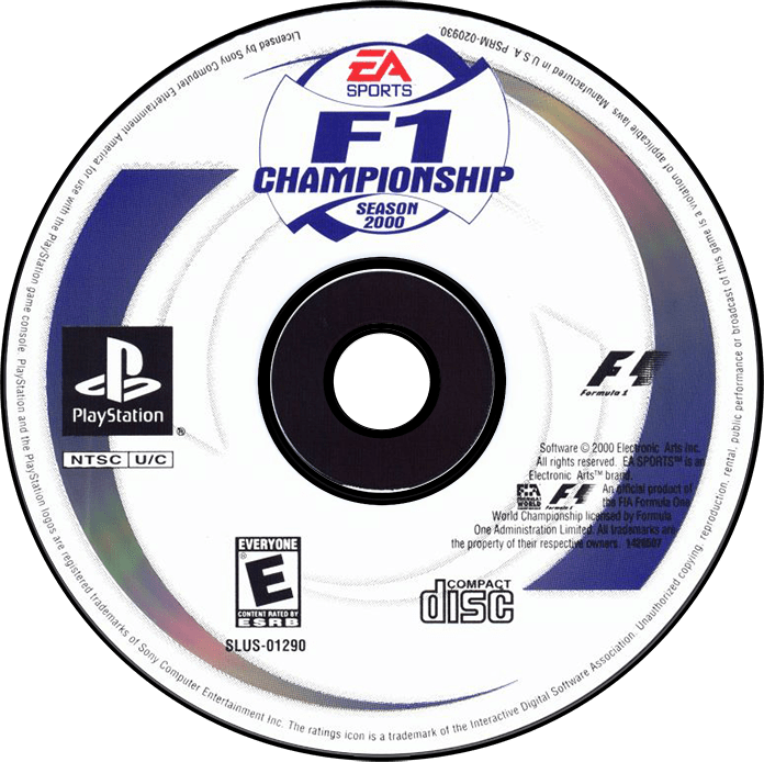 F1 Championship Season 2000 media 7 for Playstation